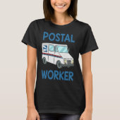 Postal Worker Designs Postal Carrier T-Shirt (Vorderseite)
