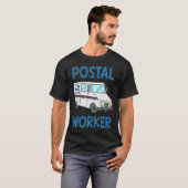 Postal Worker Designs Postal Carrier T-Shirt (Vorne ganz)