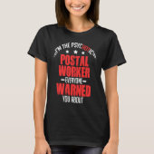 Postal Worker Hot Postman Mailman T-Shirt (Vorderseite)
