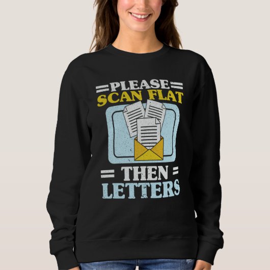 Postal Worker Mailman Delivery Shipment Mail Escor Sweatshirt (Vorderseite)