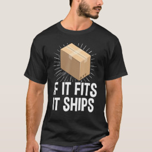 Postal Worker Mailman, wenn es passt, schickt es T-Shirt