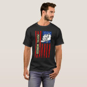 Postal Worker Patriotic US Post Mail Carrier T-Shirt (Vorne ganz)