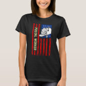 Postal Worker Patriotic US Post Mail Carrier T-Shirt (Vorderseite)