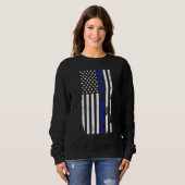 Postal Worker US Flag Postman Mail Carrier Mailman Sweatshirt (Vorne ganz)
