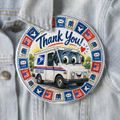 Postal Workers Appreciation  Button (Beispiel)