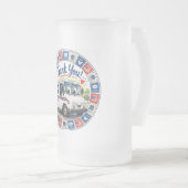 Postal Workers Appreciation  Mattglas Bierglas (VorderseiteRechts)