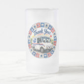 Postal Workers Appreciation  Mattglas Bierglas (Mittel)