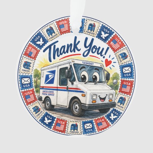 Postal Workers Appreciation  Ornament (Vorderseite)