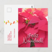 Postal Xmas 001 - Spanish - Postcard Postkarte (Vorne/Hinten)