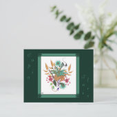 Postale abstrait fleur Copia Floris Postkarte (Stehend Vorderseite)