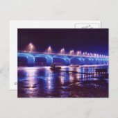 Postale du pont de L’île d'Oléron charente Postkarte (Vorne/Hinten)