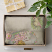 Postale Easter Baby Chick in einem Eierwagen Seidenpapier (Geschenk)