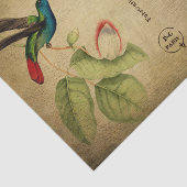 Postale Hummingbird Seidenpapier (Ausschnitt)