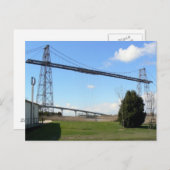 Postale Pont transbordeur de Rochefort mer Postkarte (Vorne/Hinten)