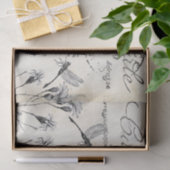 Postale Wildblume Dragonfly Decoupage Seidenpapier (Geschenk)