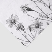 Postale Wildblume Dragonfly Decoupage Seidenpapier (Detail)