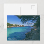 postalisch de Cala D'Or en la isla de Mallorca Postkarte (Vorne/Hinten)
