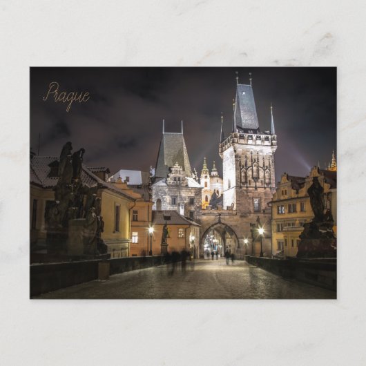 postalisch de la ciudad de Praga en República Chec Postkarte (Vorderseite)