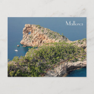 postalisch von Sa Foradada en Deià, Mallorca Postkarte