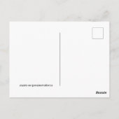 postalische Bucht Llombards in der Insel von Postkarte (Rückseite)