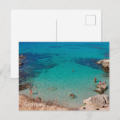 postalische Zigeunersprache des Mort in der Insel Postkarte (Vorne/Hinten)