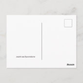 postalische Zigeunersprache des Mort in der Insel Postkarte (Rückseite)