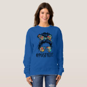 Postallife Mail Carrier Postal Worker Mailwoman Sweatshirt (Vorne ganz)