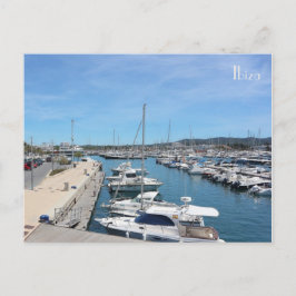 Postamt des Ibiza en las Islas Baleares Postkarte