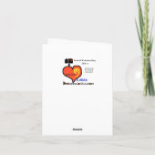 Postamt Goldene Adlerkarte Feiertagskarte (Rückseite)