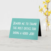 Postamt Karte (Gelbe Blume)