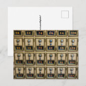 Postamt-Kombinationsschachteln Postkarte (Vorne/Hinten)