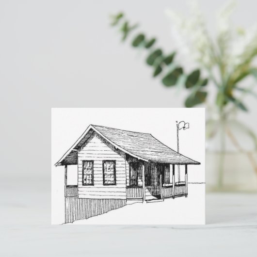 Postamt Postkarte (Stehend Vorderseite)