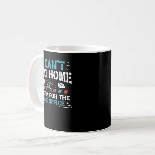 Postamt Postman Kaffeetasse (Vorderseite Links)