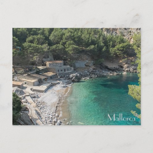 Postamt von Sa Calobra en Mallorca Postkarte (Vorderseite)