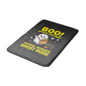Postangestellter Geist Modus Halloween Design_1 Badematte (Schrägansicht)