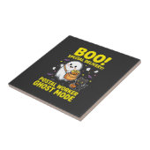 Postangestellter Geist Modus Halloween Design_1 Fliese (Seite)