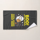 Postangestellter Geist Modus Halloween Design_1 Handtuch (Handtuch)