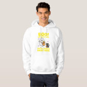 Postangestellter Geist Modus Halloween Design_1 Hoodie (Vorne ganz)