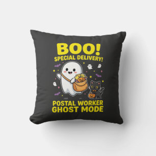Postangestellter Geist Modus Halloween Design_1 Kissen