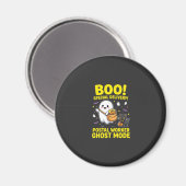 Postangestellter Geist Modus Halloween Design_1 Magnet (Vorderseite/Rückseite)