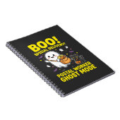 Postangestellter Geist Modus Halloween Design_1 Notizblock (Rechte Seite)
