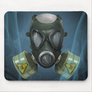 Postapokalyptische Gasmaske Mousepad