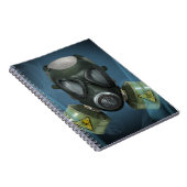 Postapokalyptische Gasmaske Notizblock (Rechte Seite)