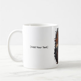 Postapokalyptische Gasmaske Toxisch Grunge Kaffeetasse