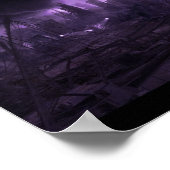 Postapokalyptische Stadt Poster (Ecke)