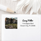 Postapokalyptische Zerstörung | Ausgegebene Gebäud (Insitu)