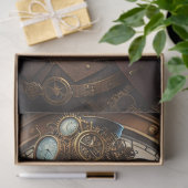 Postappokalyptic Steampunk Man v12 Seidenpapier (Geschenk)