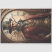Postappokalyptic Steampunk Man v1.3 Seidenpapier (Vorderseite)