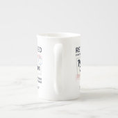 Postarbeiter-Altersvorsorge Mailman Personalisiert Porzellantasse (Rückseite)