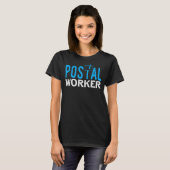 Postarbeiter Briefing Mailman Mail Carrier T-Shirt (Vorne ganz)